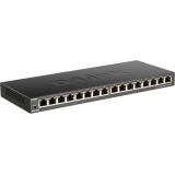 D-Link 16-PORT 10/100/1000MBPS UNMGD./GB ETHERNET SWITCH DGS-1016S/E