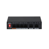 Switch SWT 4 Ports PoE 2xUplink Ports Dahua PFS3006-4ET-36   