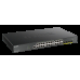 D-Link 24-port Gigabit PoE Smart Managed Switch with 4x 10G SFP+ ports, 370Watts