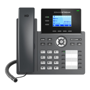 Telefon Grandstream GRS TIP 6SIP 2xGBE POE GRP2604P 