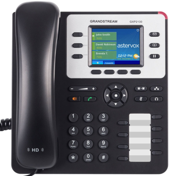 Telefon Grandstream GRS TIP 3SIP 2xGBE POE GXP2130 Telefon Grandstream GRS TIP 3SIP 2xGBE POE GXP2130