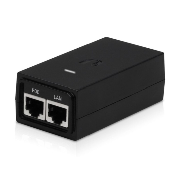 Ubiquiti PoE-24G Passive PoE Adapter EU, 24V 0.5A, ESD prot, 12W, Gigagbit Eth.