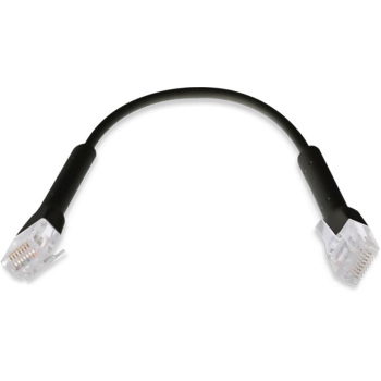Ubiquiti Networks UniFi Patch Cable with bendable booted R U-CABLE-PATCH-0.3M-RJ45-BK