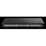D-Link 52-P SMART MANAGED SWITCH/GIGABIT STACKABLE 4X 10G DGS-1520-52/E