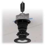 Dome camera mounting accessory for reces