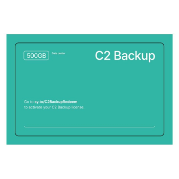 Virtual Synology C2 Backup License 500 G