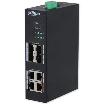 SWT 8 PORT HARDENED DHA HS4408-4ET-96