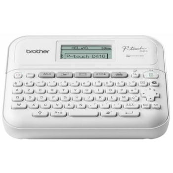 Imprimanta Transfer Termic BROTHER 180dpi PT-D410, Viteza de tiparire: 20mm/s, Latime maxima de imprimare: 18 mm|Conectivitate: USB , Imprimare Cod de bare: NU, include Timbru verde 3.5 RON, PTD410YJ 