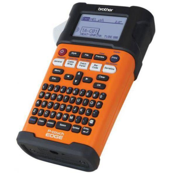 PTE300VP, handheld, 8 mrimi imprimare,15 tipuri de margini, Limi ale benzilor de 3.5mm - 18mm, tastatur QWERTY, ecran LCD luminat cu 16 caractere x 2 linii, cutter manual, se livreaza cu 1 x TZE641, baterie, geant