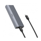 Rack extern Vention, pt SSD M.2 NVMe, compatibil cu form factor 2230/2242/2260/2280, interfata USB-C, 10 Gbps, aliaj de aluminiu, gri, 