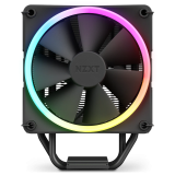 Cooler procesor Cooler NZXT T120 RGB, skt. universal, racire cu aer, ventilator 120 mm, 1800 rpm, inaltime cooler 159 mm, 4 heatpipe, iluminat RGB RC-TR120-B1 (timbru verde 2.00 lei) 