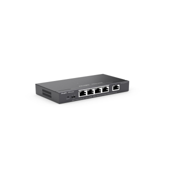 Ruijie Switch Reyee, RG-ES205GC-P, 5x10/100/1000Base-T4 x PoE, 54W PoE RG-ES205GC-P (timbru verde 2 lei) 