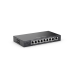 Ruijie Switch Reyee, RG-ES209GC-P, 9-Port Gigabit SmartPOE Switch, RJ45 Ports including 8 PoE/POE+Ports RG-ES209GC-P (timbru verde 2 lei) 