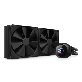 Cooler procesor Cooler NZXT Kraken 280, skt universal, racire cu lichid, ventilator 140 mm x 2 , 1500 rpm, RL-KN280-B1 (timbru verde 2.00 lei) 