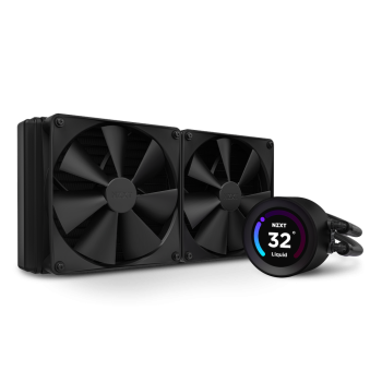 Cooler procesor Cooler NZXT Kraken Elite 280, skt universal, racire cu lichid, ventilator 120 mm x 2, 1500 rpm, RL-KN28E-B1 (timbru verde 2.00 lei) 