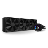 Cooler procesor Cooler NZXT Kraken Elite 360, skt universal, racire cu lichid, ventilator 120 mm x 3, 2800 rpm, RL-KN36E-B1 (timbru verde 2.00 lei) 