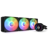 Cooler procesor Cooler NZXT Kraken Elite 360 RGB, skt universal, racire cu lichid, ventilator 120 mm x 3, 1800 rpm, iluminat RGB, RL-KR36E-B1 (timbru verde 2.00 lei) 