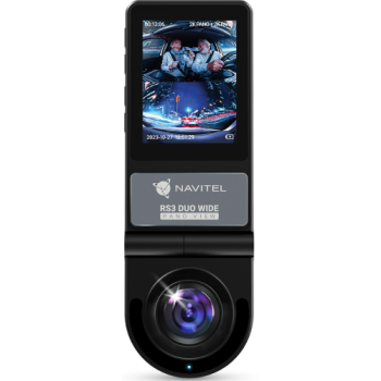 Camera Auto DVR NAVITEL RS3 DUO WIDE cu 2 camere 2K si filmare 240 ''RS3 DUO (timbru verde 1.2 lei) 