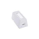 Molex Premise Networks Priza aplicata Synergy Wallplate DG+ 1xRJ45 568A/B UTP PowerCat 5e, White - Molex SBX-00006-02 