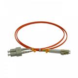Cablu Emtex Patchcord FO SC/PC-LC/PC, MM OM2 50/125, manta LSZH 2.0mm, duplex 10m, SC-LC-MM2/DX-10 (timbru verde 0.18 lei) 