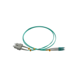 Cablu Emtex Patchcord FO SC/PC-LC/PC, MM OM3 50/125, manta LSZH 2.0mm, duplex 20m, SC-LC-MM3/DX-20 (timbru verde 0.8 lei) 