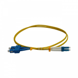 Cablu Emtex Patchcord FO SC/PC-LC/PC, SM OS2 9/125, manta LSZH 2.0mm, duplex 10m, SC-LC-SM/DX-10 (timbru verde 0.18 lei) 