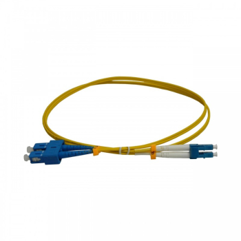 Cablu Emtex Patchcord FO SC/PC-LC/PC, SM OS2 9/125, manta LSZH 2.0mm, duplex 5m, SC-LC-SM/DX-5 (timbru verde 0.08 lei) 