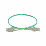 Cablu Emtex Patchcord FO SC/PC-SC/PC, MM OM3 50/125, manta LSZH 2.0mm, duplex 10m, SC-SC-MM3/DX-10 (timbru verde 0.18 lei) 