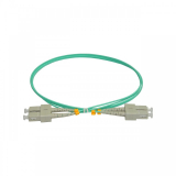 Cablu Emtex Patchcord FO SC/PC-SC/PC, MM OM3 50/125, manta LSZH 2.0mm, duplex 10m, SC-SC-MM3/DX-10 (timbru verde 0.18 lei) 