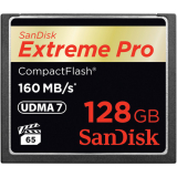 Card memorie SanDisk COMPACT FLASH CARD 128GB/EXTREME PRO 160MB/S VERSION SDCFXPS-128G-X46