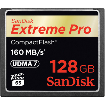 Card memorie SanDisk COMPACT FLASH CARD 128GB/EXTREME PRO 160MB/S VERSION SDCFXPS-128G-X46