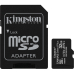 Card memorie Kingston 32GB MICROSDHC CANVAS SELECT/100R A1 C10 CARD + SD ADAPTER SDCS2/32GB