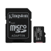 Card memorie Kingston Micro SDXC Canvas Select Plus Clasa 10 UHS-I 512GB + Adaptor SDCS2/512GB