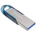 Stick USB SanDisk ULTRA FLAIR 64 GB USB 3.0/150MB/S READ - TROPICAL BLUE SDCZ73-064G-G46B