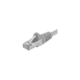 Cablu PremiumCord Patchcord SFTP RJ45-RJ45 Cat.5e, 20m, gri SFTP-5E-20-G (timbru verde 0.8 lei) 