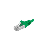 Cablu PremiumCord Patchcord SFTP RJ45-RJ45 Cat.6A, 2m, verde SFTP-6A-2-GN (timbru verde 0.08 lei) (timbru verde 0.08 lei) 