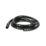 Organizator spiralat cabluri 11 - 70mm, black, (25m) -ELEMATIC, SP 12N 