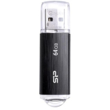 Stick USB Silicon Power USB Flash Drive SP, Ultima U02, 2.0, 64GB, Negru SP064GBUF2U02V1K (timbru verde 0.03 lei) 