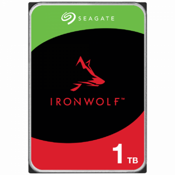 HDD Seagate IRONWOLF 1TB NAS 3.5IN 6GB/S/SATA 256MB ST1000VN008