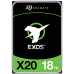 Seagate EXOS X20 18TB SATA 3.5IN/7200RPM 6GB/S 512E/4KN ST18000NM003D