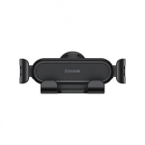 SUPORT AUTO Baseus Stable Gravitational, pt. SmartPhone, fixare grilaj ventilatie, negru SUWX010001 - 6932172616830 