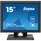 Monitor Iiyama 15IN RESISTIVE TOUCH/1024X768 300CD/M VA PANEL SPEAK T1531SR-B1S
