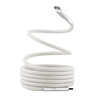 TNB USB-C/USB-C cable 1.5m magnetic sheath - White 