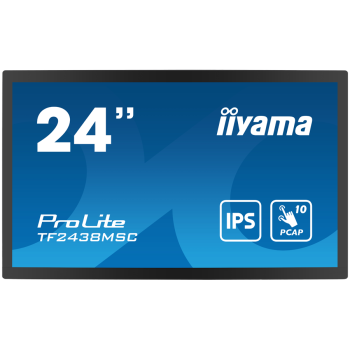 Monitor Iiyama TF2438MSC-B1 23.8IN BONDED PCAP/10P TOUCH WITH ANTI-FINGERPRINT   