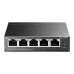 TP-LINK 5-PORT GIGAB EASY SMART SWITCH/WITH 4-PORT POE+ TL-SG105PE   