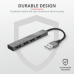 USB Hub Trust Halyx 4xUSB 2.0, alm TR-23786