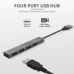 USB Hub Trust Halyx 4xUSB 2.0, alm TR-23786