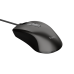 Mouse Trust cu fir optic, negru