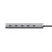 Hub Trust Halyx 5 x USB-C, gri TR-25136