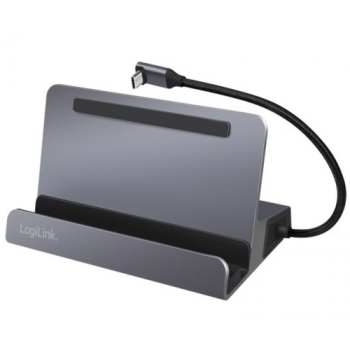 Docking Station Logilink UA0408, Gray Docking Station Logilink UA0408, Gray